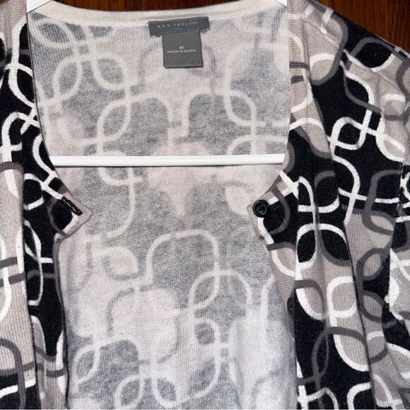 Ann Taylor Factory 3/4 Sleeve Cardigan Medium - Picture 2 of 4